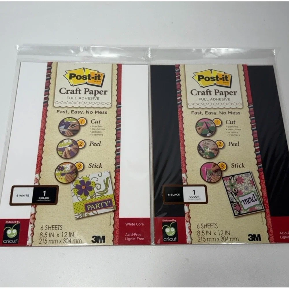 Post It Craft Paper Full Adhesive 8.5